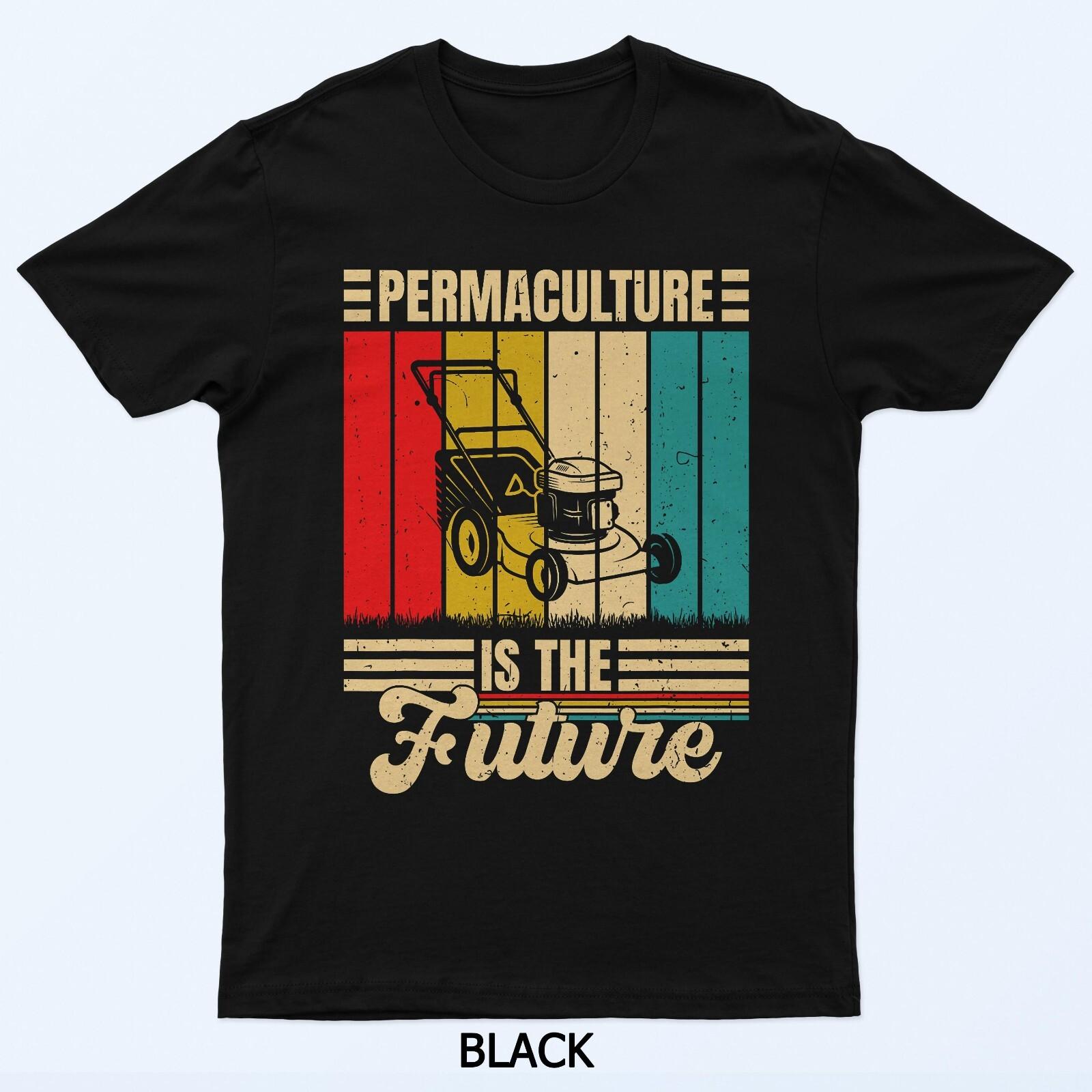 Пермакультура — это будущее Устойчивый экологический дизайн Футболка XL