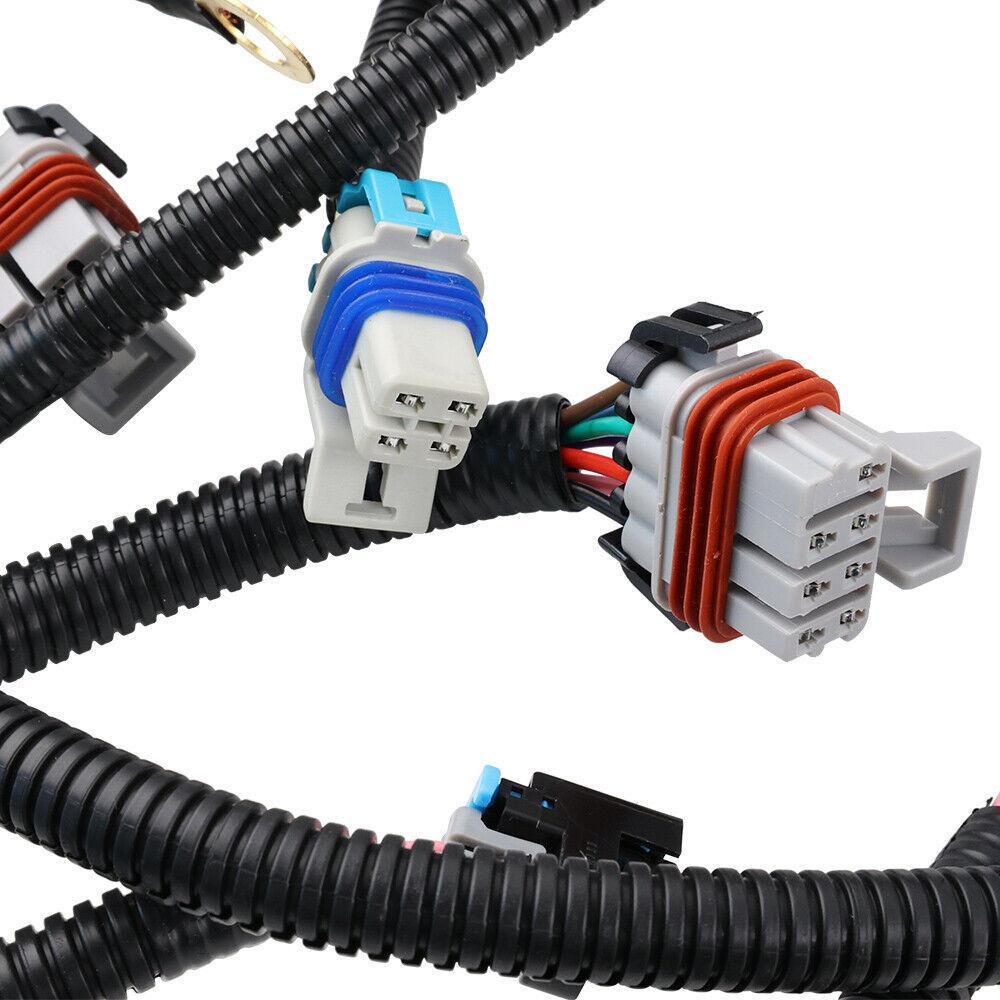 Engine LS LS3 Vortec Standalone wire Harness 4.8 5.3 6.0 (Drive by Wire) Fuel Injector CONNECTORS (4L60E DBW)