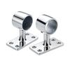 Stainless Steel Boat Rail Base Fitting 32 Mm Round Tube Mount Bracket with 4 Hole Base for Handrail Installation
