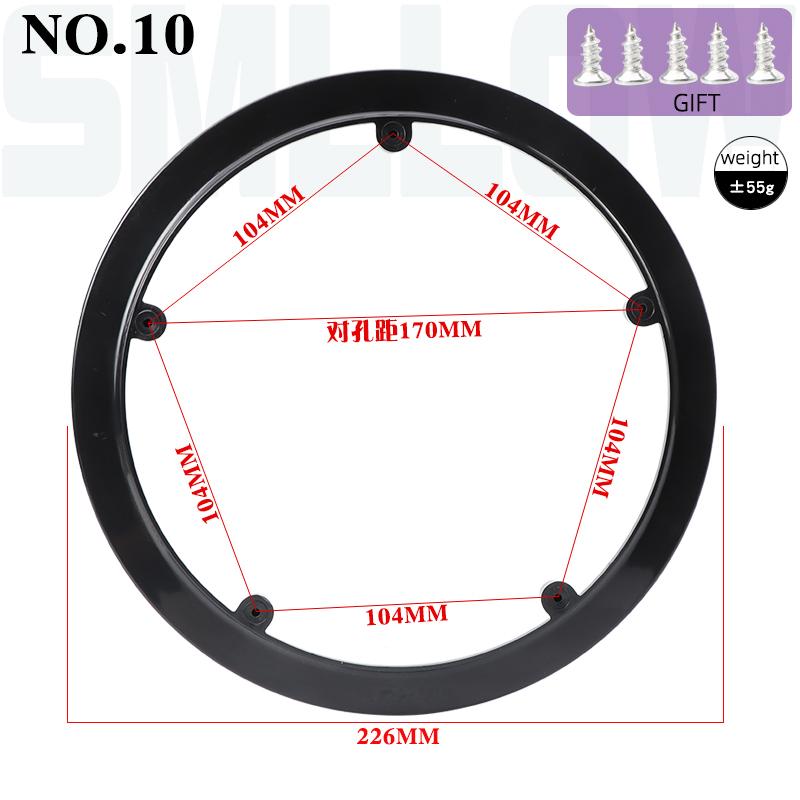 Crank Set Bicycle Parts 42T 44T 46T 48T 52T Universal Crank Cover Bicycle Tooth Plate Chain Wheel Guard Bike Crank Cap