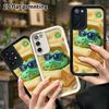 Phone Case: 2D Flat Design Suitable for Samsung Galaxy A34 A35 M05 M06 S20 S22 S21 FE Plus 5G Protective Case, Sunglasses Little Crocodile, Perfect Ch