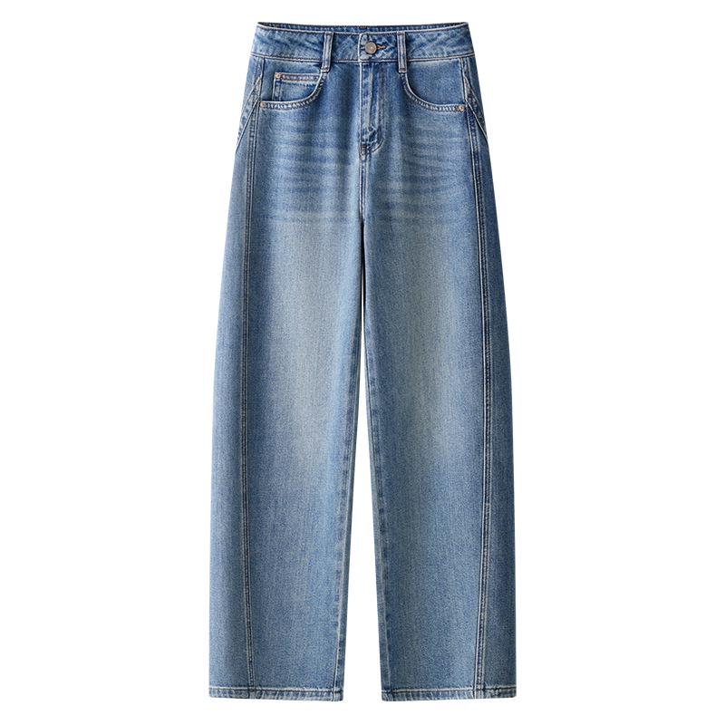

High Waist Women s Blue Harem Jeans - Spring/Summer 2025 Edition XL