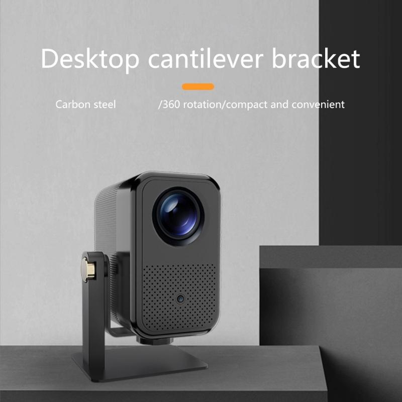 Adjustable Projector Ceiling Mount Holder Stand 360 Degree Rotation Desktop Bracket for Home and Office Projectors