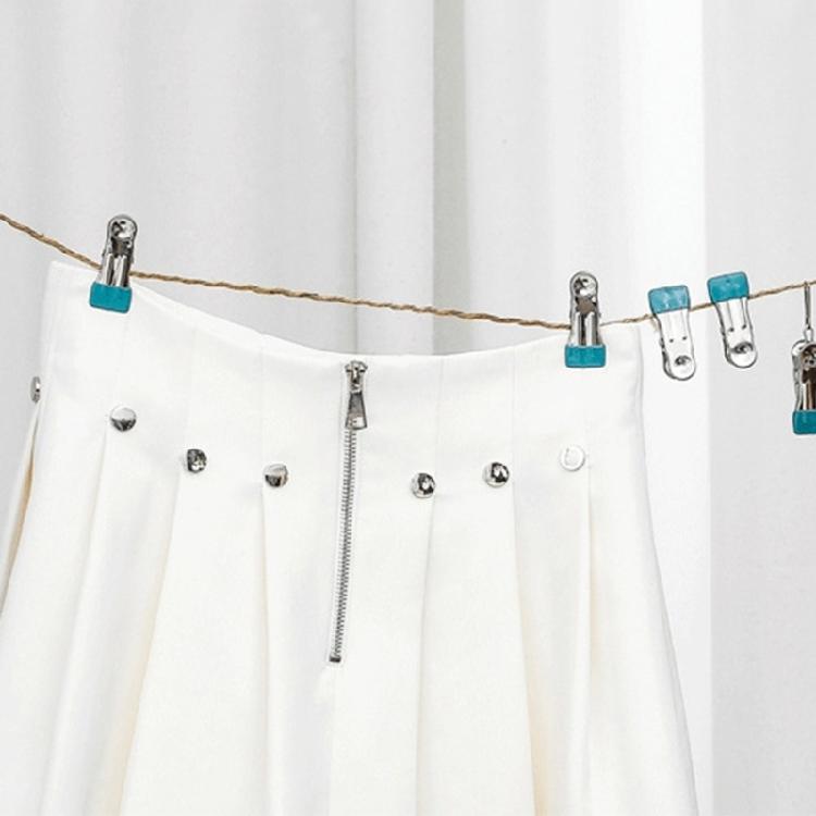 10pcs Sandproof Towel Clamps Heavy Duty Stainless Steel Clothespins Clothes Fasteners for Beach Lovers and Campers Use