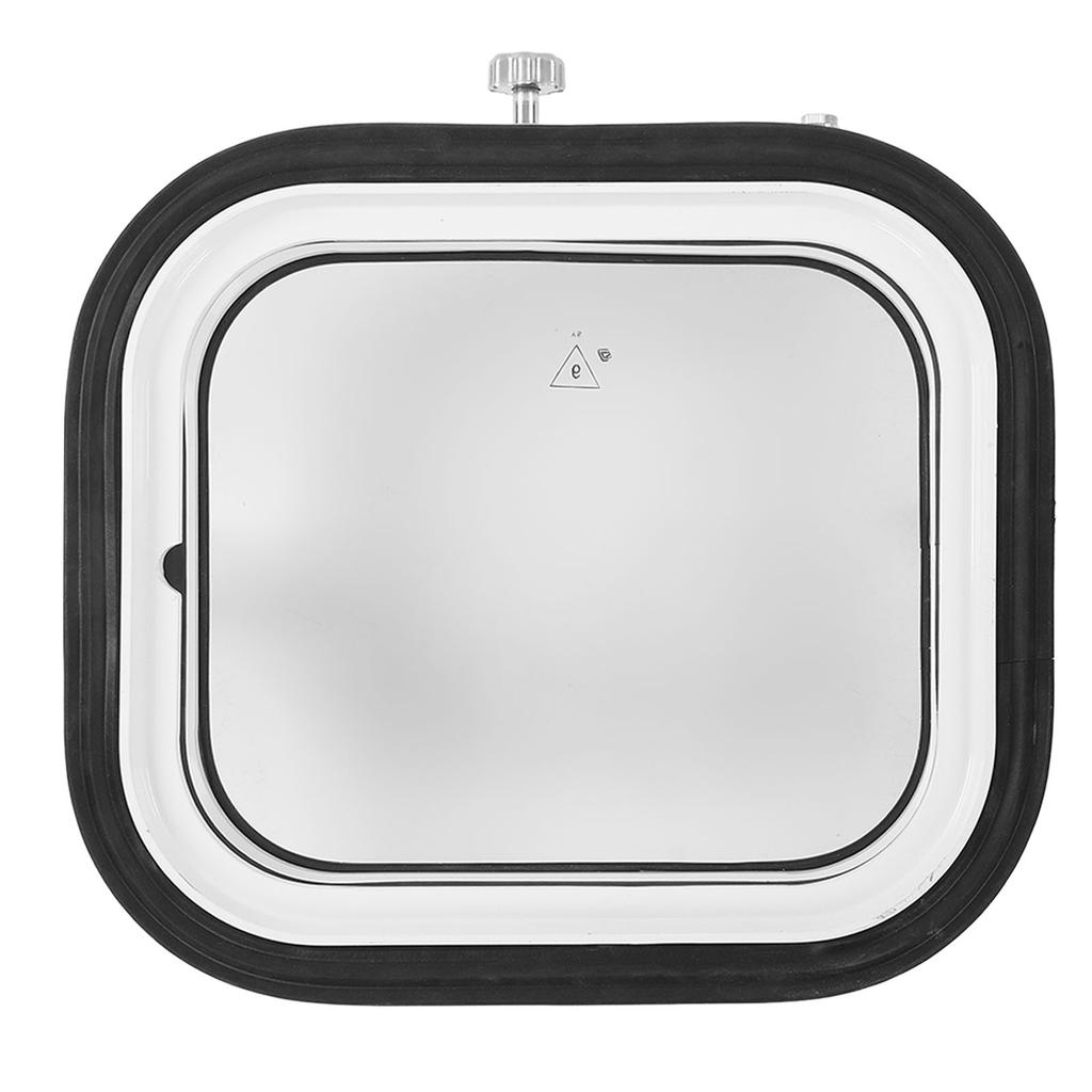 L350mm H300mm Portlight Window Tempered Glass 180 Degrees  Internal Opening Hatch Porthole for Marine Boat Yacht