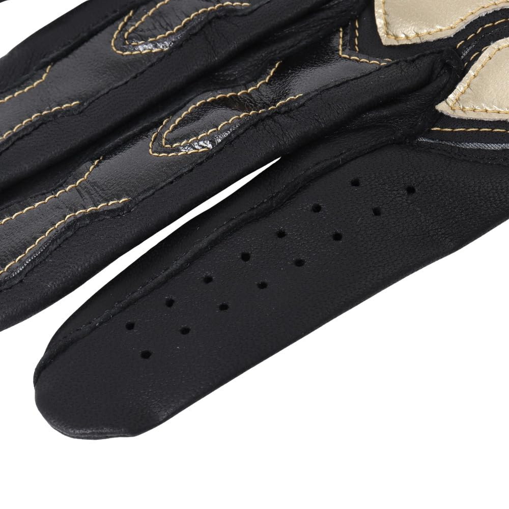 Mizuno Pro Motion Arc SF Batting 1EJEA21009 X Size and Glove, Baseball, Ambidextrous, (Black Gold, 27.0, Men's Women's)