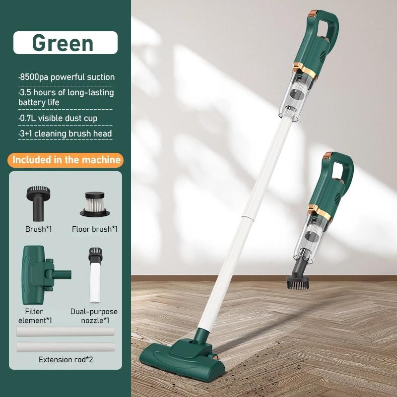 Multifunctionele reinigingsmachine voor huishoudelijke apparaten, krachtige draadloze autostofzuiger, metalen filter, draagbare handreinigingsgereedschappen