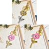 Style Daisy Bag Charm With Rhinestones For Fashionable Handbags And Gifts