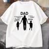 Funny Dad Gift T‑shirt Dad A Daughter's First Love Mens Tee A Son's First Hero T‑shirt Fathers Day Gift Dad Family Quote Tshirts