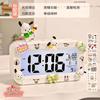 Big-eared Dog Cute Alarm Clock Student-specific Smart Electronic Clock Children Get Up Artifact Boys and Girls Electronic Alarm Clock