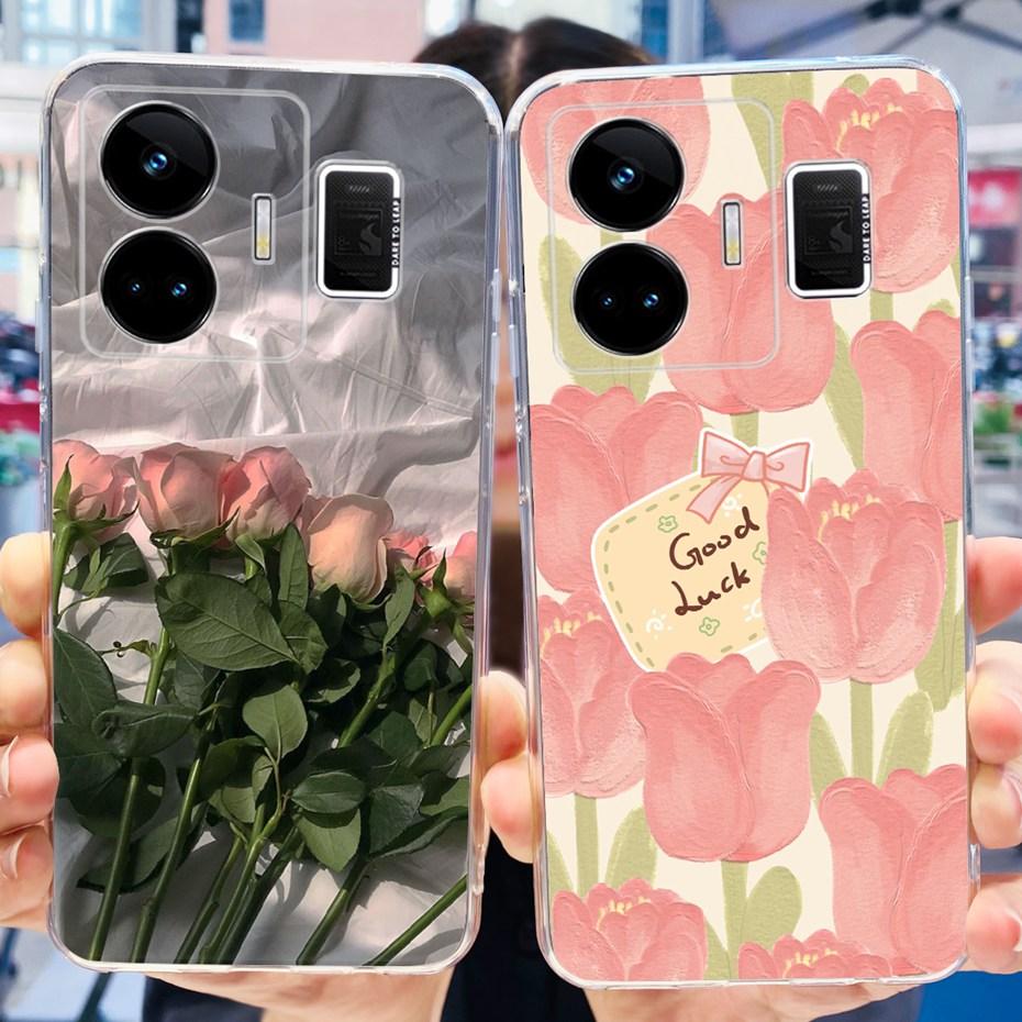 For Realme GT3 RMX3709 Cool Dragon Cartoon Phone Case For Realme GT 3 GT3 240W 5G Soft Silicone TPU Cases