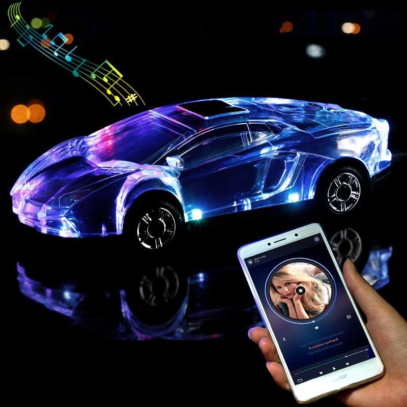 Bluetooth Car Model Speakers Stereo Car Shape Speaker Support USB TF Card Music Player Bass