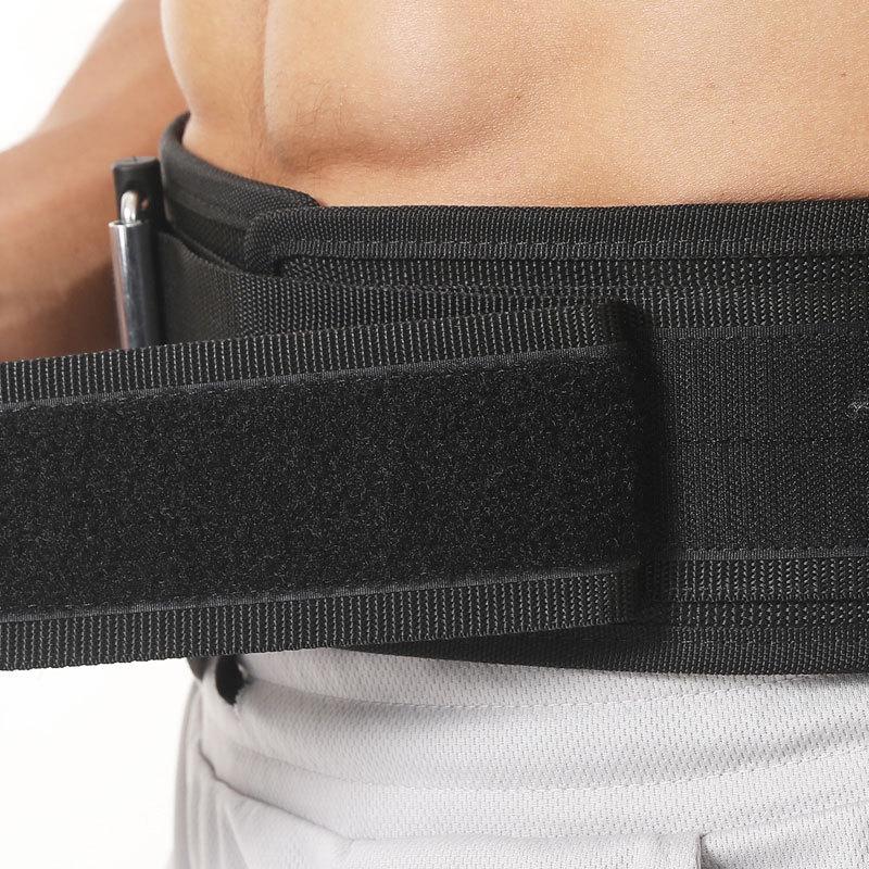 Unisex EVA Weightlifting Belt Adjustable Gym Home Lightweight Training Back Support Squat Deadlift Powerlifting Strength Workout