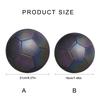 Reflective Soccer Balls Football for Night Game Training, Size 4 Size 5 Glowing Soccer Balls Reflective Soccer Balls
