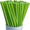 Individually Wrapped Biodegradable Striped Paper Straws