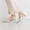HIMIKO / Himiko / Separate Strap Pumps / 640010 Silver 3L