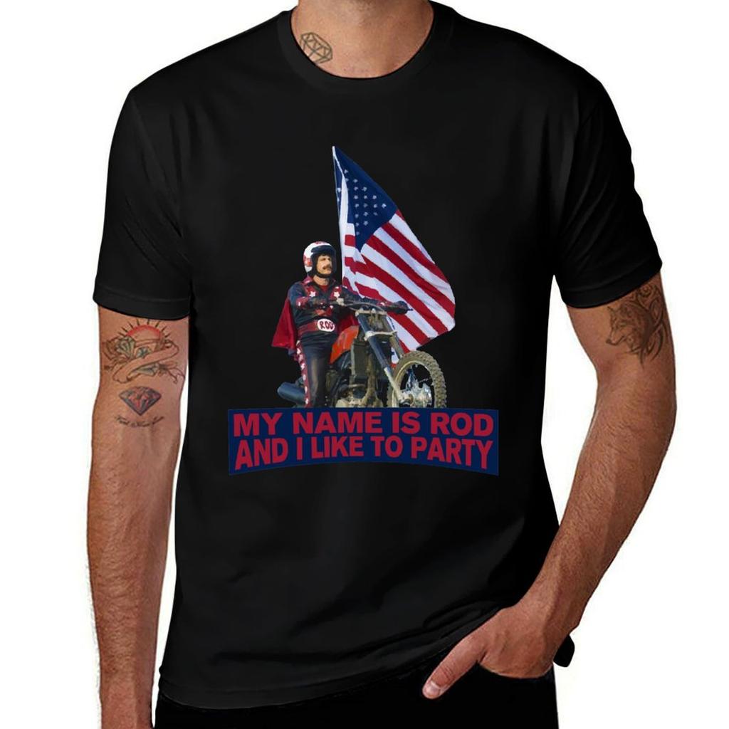 My Name Is Rod And I Like To Party Tshirt Basic Comfort Fit Tshirt For Unisex