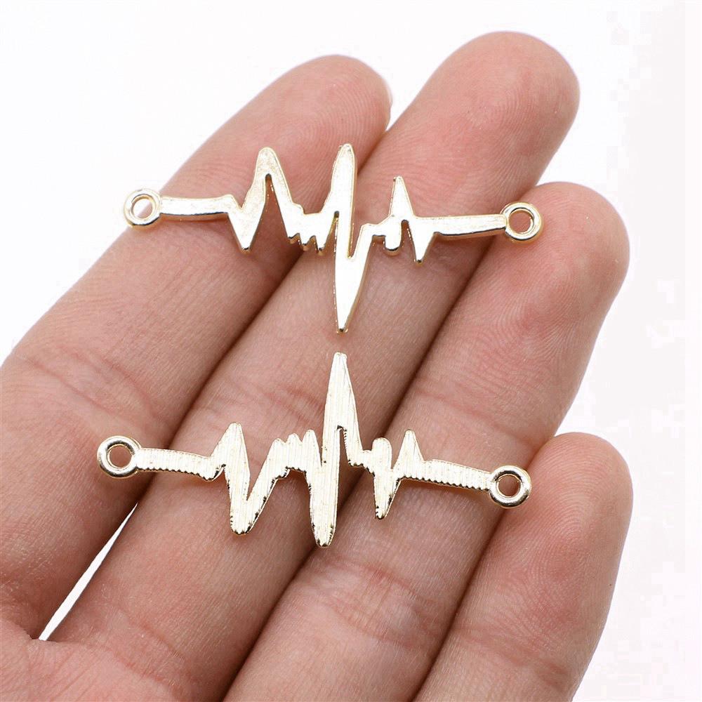 Accessories Parts Infinity Heart Love Connector Minimalist Jewelry Components QA027