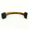 SATA 15pin Male To 2 X SATA 15pin Female Hard Disk Power Cable Serial ATA Y Splitter Dual Extension Cord Adapter Connector