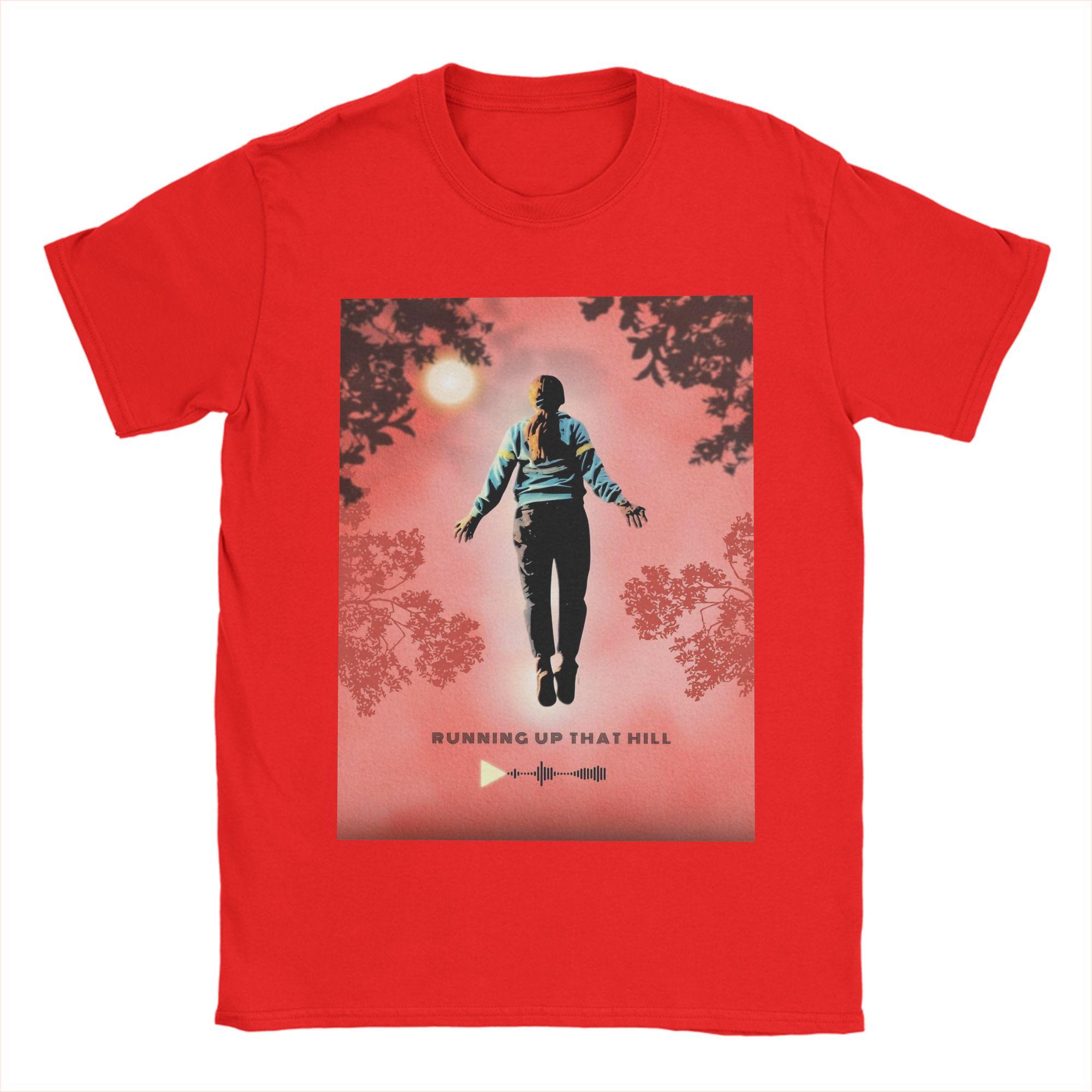 

Running Up That Hill Kate Bush 100 Cotton TShirt For Unisexs Summer Vintage T Shirts ONeck Hip Hop Tees Plus Size Clothing S