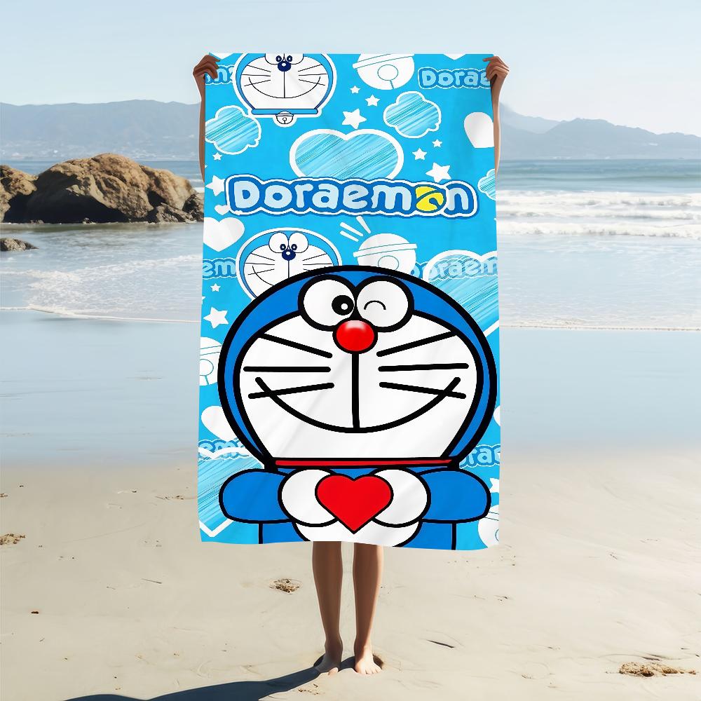 Cute Cartoon D-Doraemon-S Towel Soft Pool Gift For Travel Gym Shower Camping Quick Dry Sports Large Beach Towel