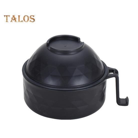 

Набор мисок для приготовления рамена в микроволновой печи, микроволновая печь, рамэн-машина с крышкой, экономящая место, аппарат для приготовления лапши быстрого приготовления для общежития, домашнего офиса чёрный