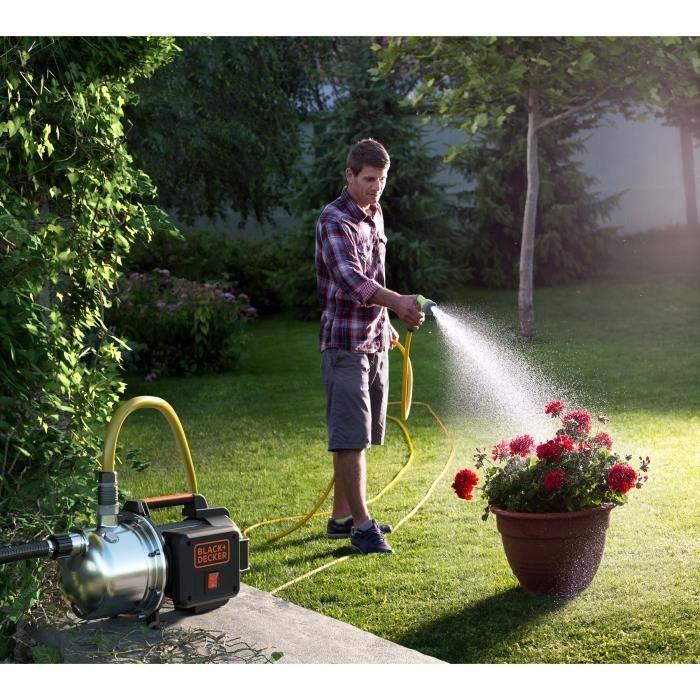 BLACK + DECKER - Pompe D'arrosage 1100 W À Jet D'eau