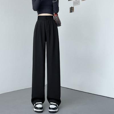 New Straight-leg Casual Suit Pants for Women In Spring and Autumn