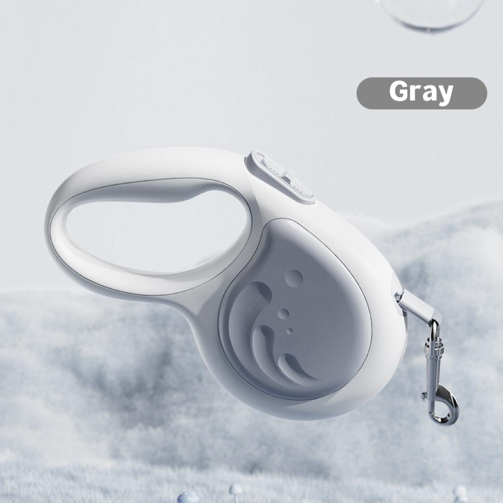 3m/5m Dog Leash Automatic Retractable Nylon Durable Harness Pet Lead Extension Proof Punch Walking Running Lead Pulling Rope