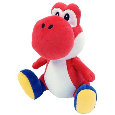 Sanei Boeki Super Mario ALL STAR COLLECTION Red Yoshi (S) W13.5 X D15.5 X H20cm Plush Toy AC43