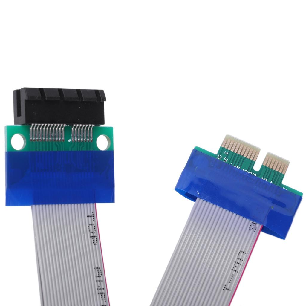 Cheap PCI-Express PCI-E 1X Riser Card Flex Extender Extension Cable for ...
