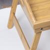 Bed Table Tray with Folding Leg Strong Load-bearing Smooth Edge Burr Free Multifunctional Bamboo Bed Tray Storage Holder