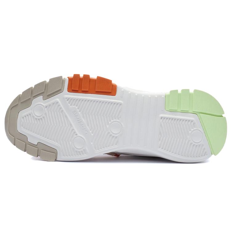 Li Ning Reverse Fantasy Fabric Trendy Low top Sports Casual Shoes Women's White Gray AGLR184-3