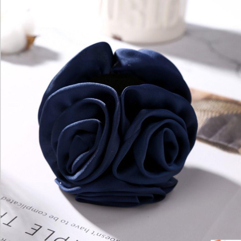 Jaw Clips Headwear Resin Women Headwear Hair Claws Roses Flowers Hair Clips