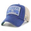 Trucker-Kappe - 47 Brand - FOUR STROKE - Los Angeles Dodgers - Herren - Weiß/Dunkelblau