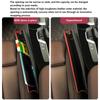 Car Seat Gaps Filler Organizer Multipurpose Front Seat Car Organizer Seat Gaps Storage Box Flexible Seats Console Organizer Car