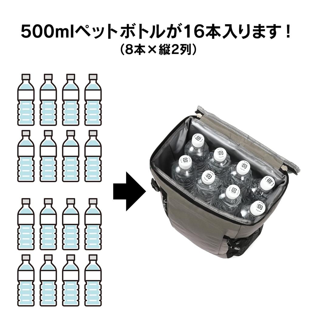 Kamakura NaFro Olive Insulated Insulated Thermal Cooler Cooler Insulated Backpack "Tamotsu-san Backpack" - Bag, Backpack, Insulation, Camping, Box,