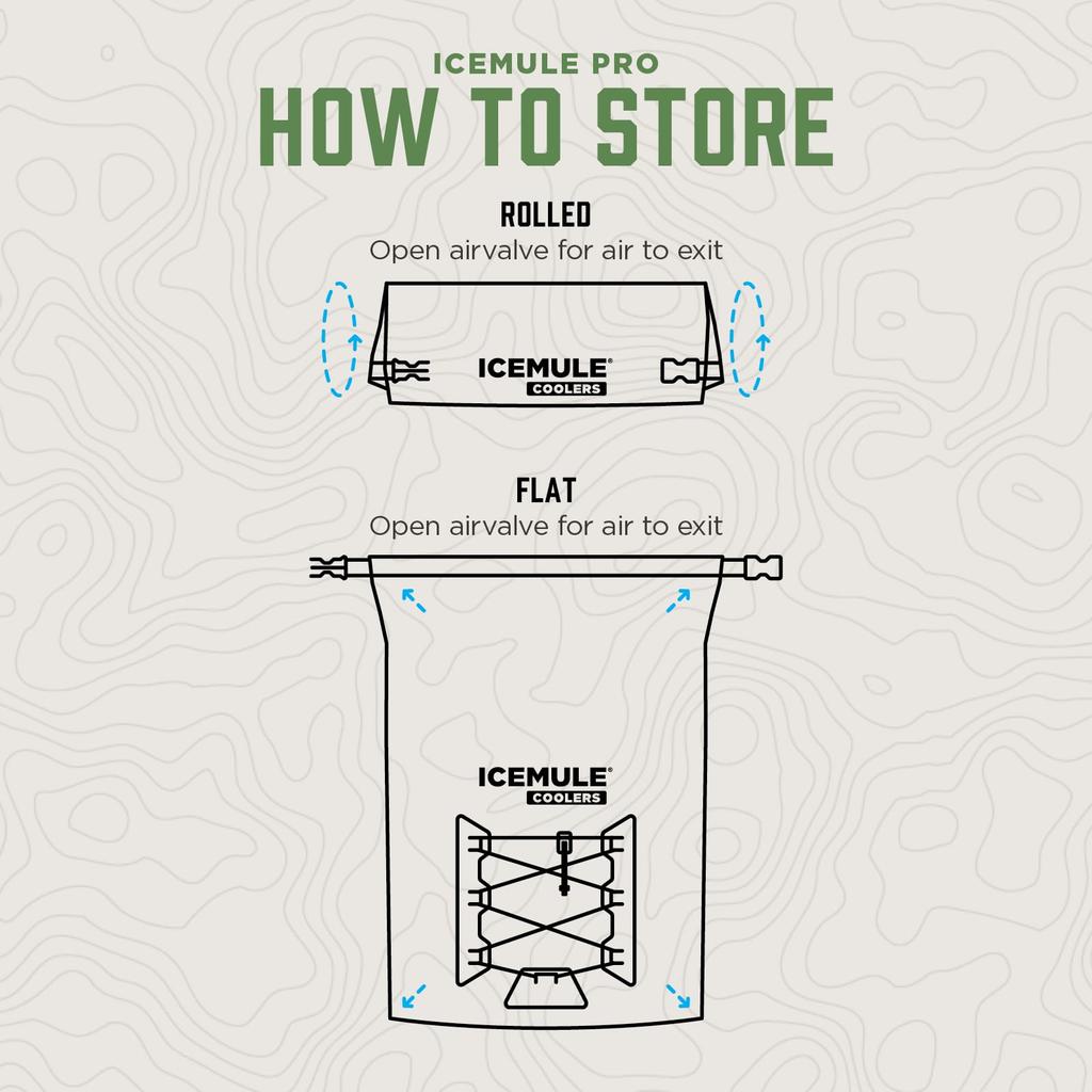 ICEMULE Outdoor Backpack Black Japanese 59411 Cooler, Type, 23L, [Official Product]