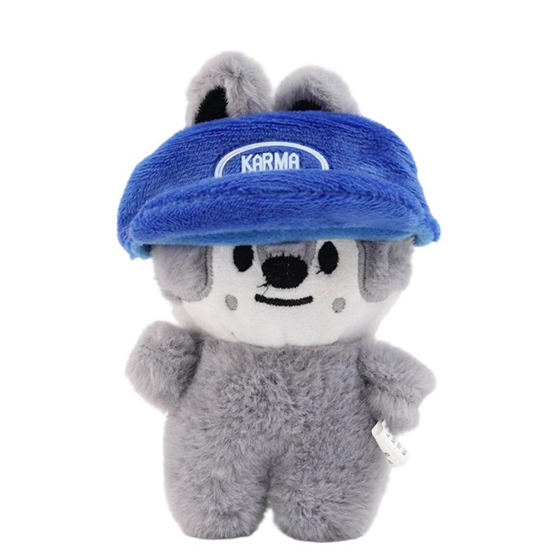 New SKZOO Hooded Stray Children Plush Doll Bag Keychain Pendant Doll Pre-sale