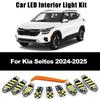 ZITWO 12Pcs For Kia Seltos 2024 2025 Canbus LED Interior Light Indoor Dome Map Reading License Plate Light Kit No Error