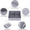 Storage Cube Organizer Fabric Closet For Shelf  Foldable Trapezoid Organizer Box For DVD Toys Cloth  Desk Book For Bookcase
