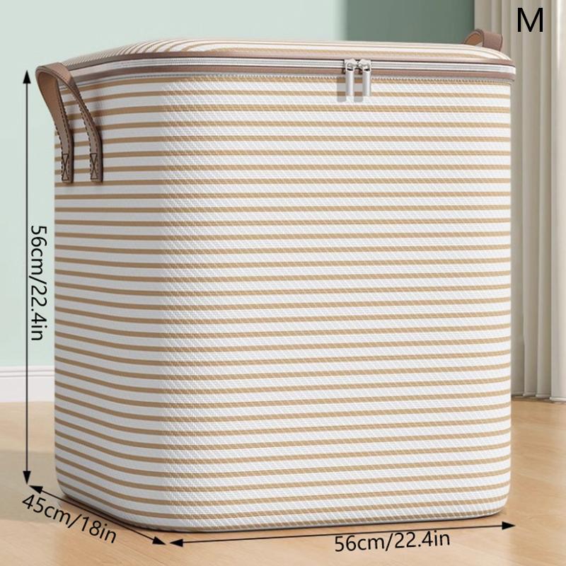 Extra Large Storage Bag Non-Woven Closet Clothes Organizer Multifunctional Bedding Clothing Quilt Storage Container For Wardrobe