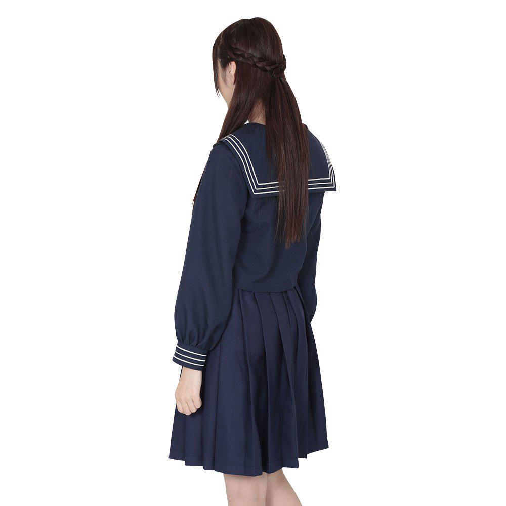 Be With School Uniform Type Azalea Sailor Suit Navy Black M Size Cosplay Costume for Women