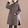Warm Stylish 2026 Korean Plus Size Mid-Length Age-Reducing Velvet Jacket for Women