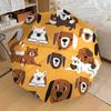 1PC Dog Cat Umbrella-8-Rib Reinforced, Automatic Open, Lightweight & Durable, Cute Fashion Accessory for Outdoor-T378