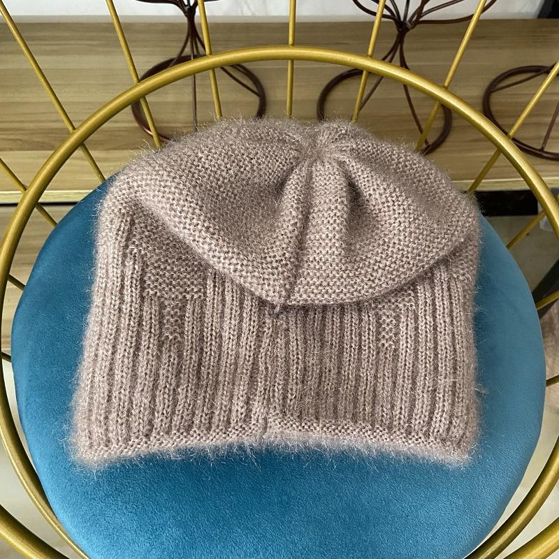 Chapéus de inverno para mulheres quentes gorros grossos meninas ao ar livre chapéus de malha crânios elásticos novo listrado diamante feminino chapéus casuais