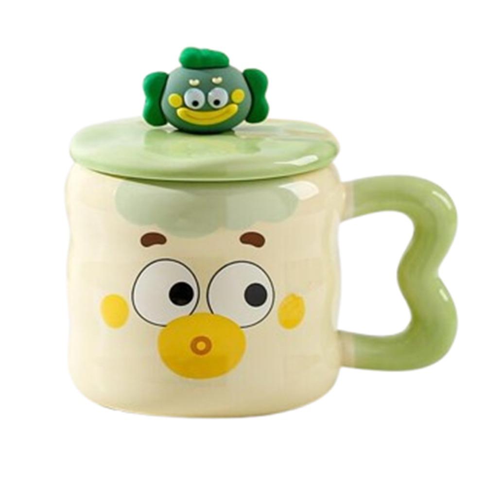 Joker Painted Ceramic Coffee Mug Creative Cartoon Water Cup Funny Joker Ceramic Mug  Office