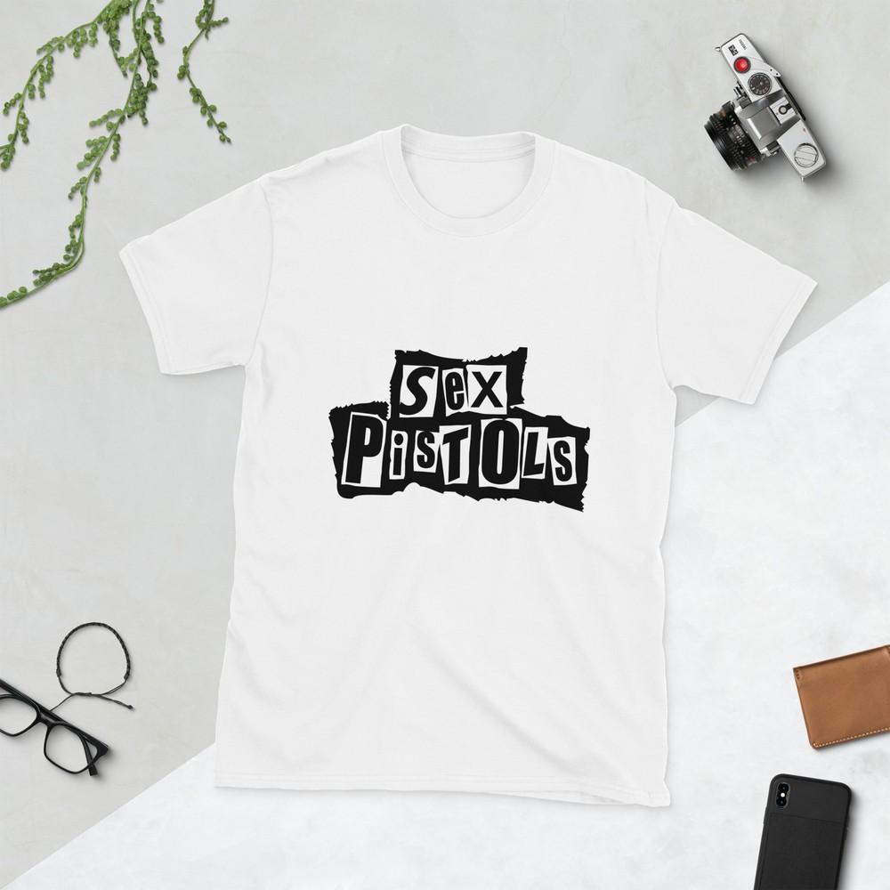 Винтажная футболка унисекс с коротким рукавом Sex Pistols 4XL