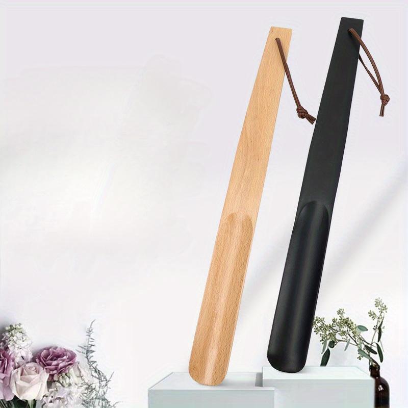 1 Stück Schuhanzieher aus Massivholz, langer Griff, Haushalts-Schuhanzieh- und Hebevorrichtung, Schuhgriff, leichter Luxus-Schuhgriff, Schuhanzieher, Schuhanziehstange