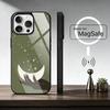Flower Plant M-Moon Pattern   Phone Case For iPhone17,16,15,14,13,12,11 Plus,Pro Magnetic For Magsafe Wireless Charging